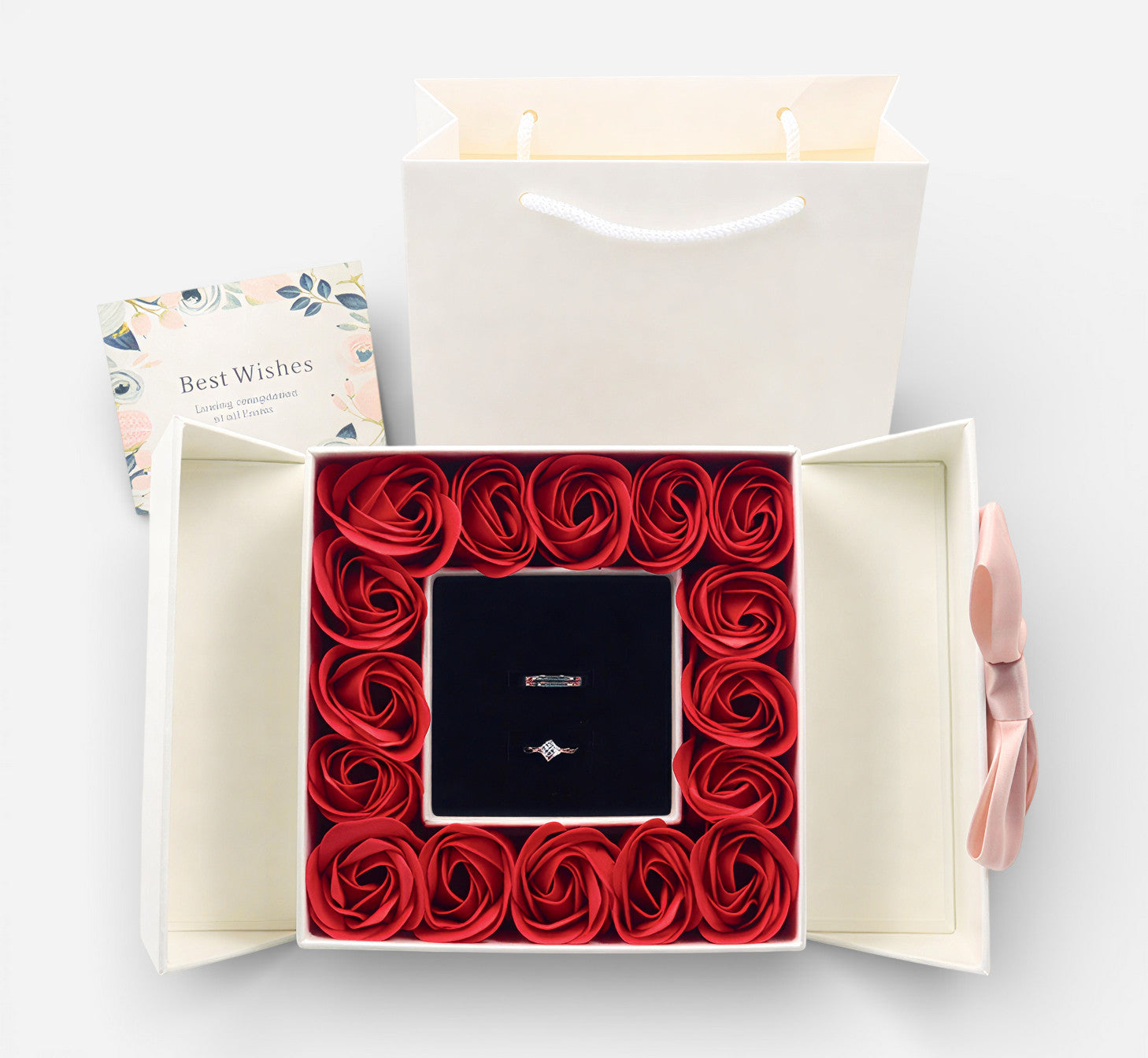 Rose Gift Box Presentation Set