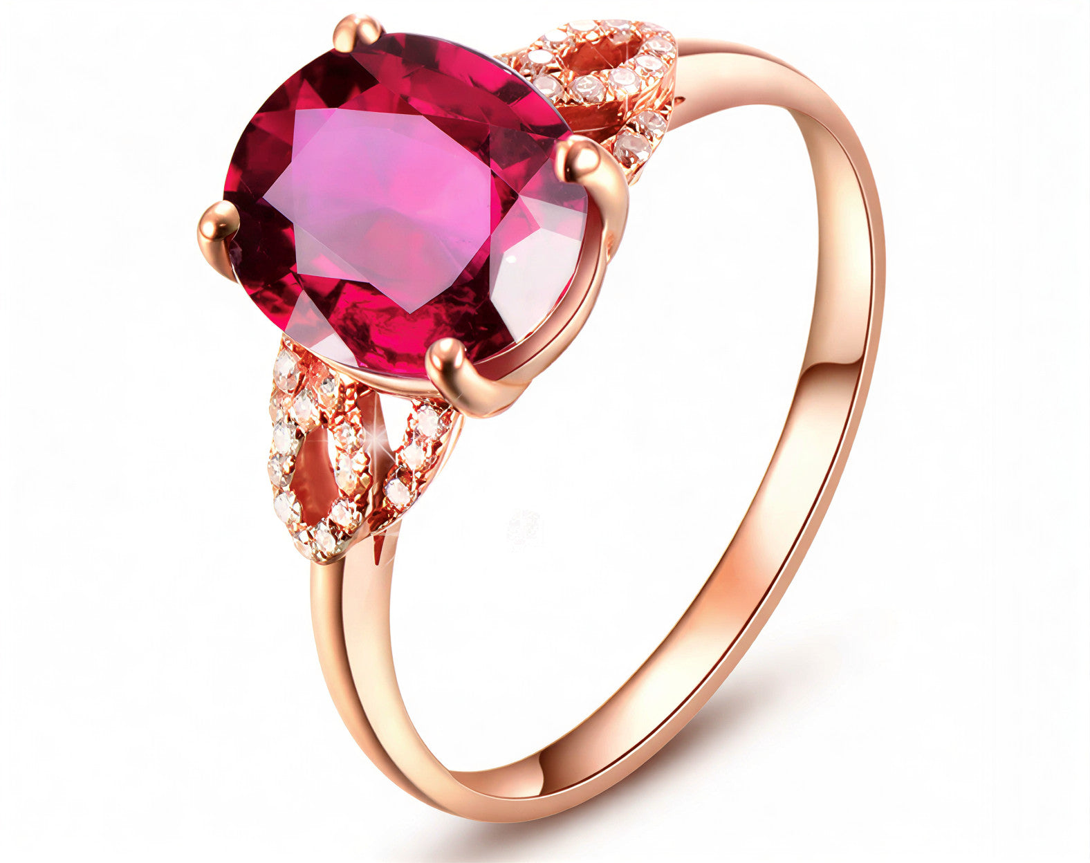 Rose Heart Ring Gift Box